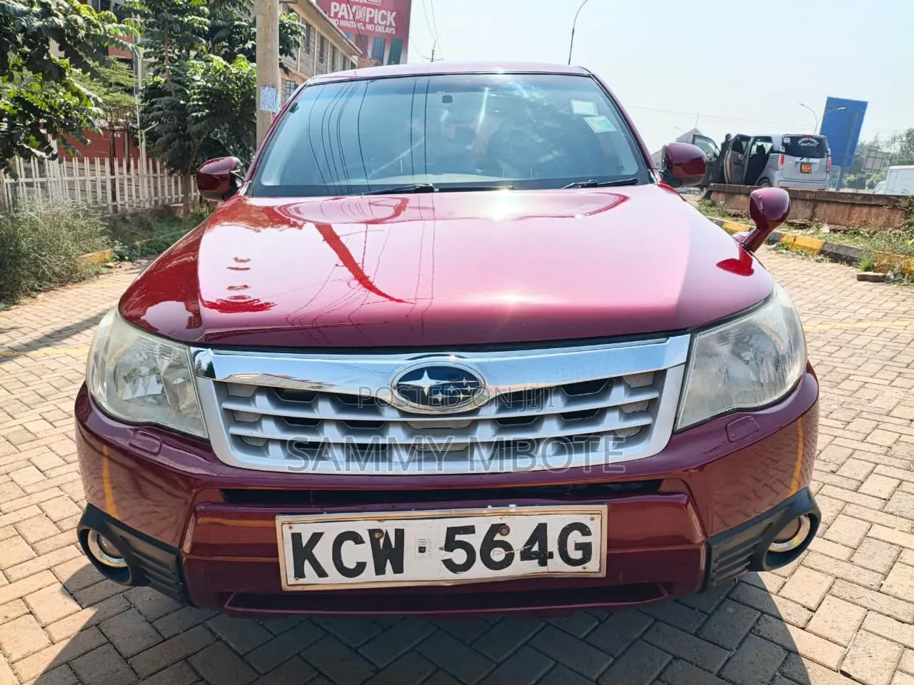 Subaru Forester 2012 Red