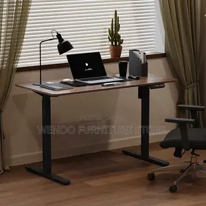Office Desk; 1.2 Meters Electric Effortless Sit-Stand Adjustable Desk