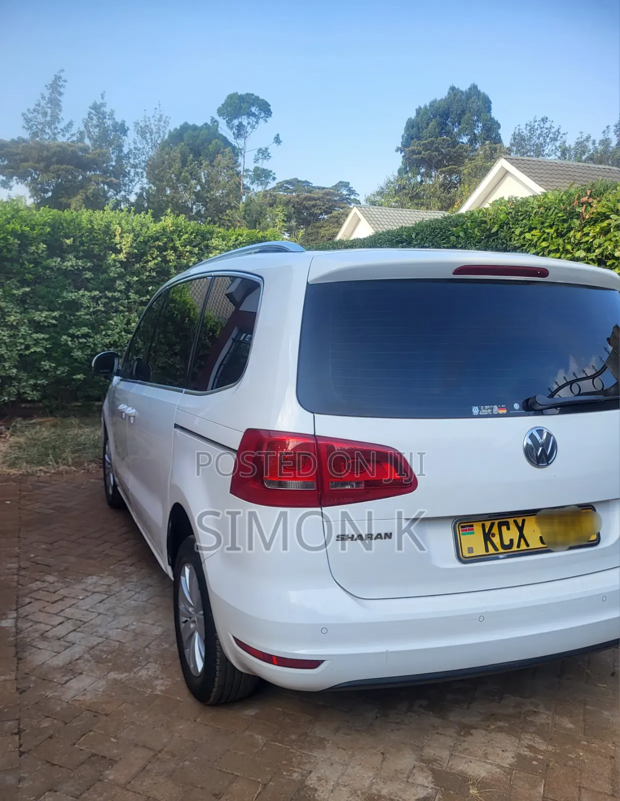 Volkswagen Sharan 2012 White