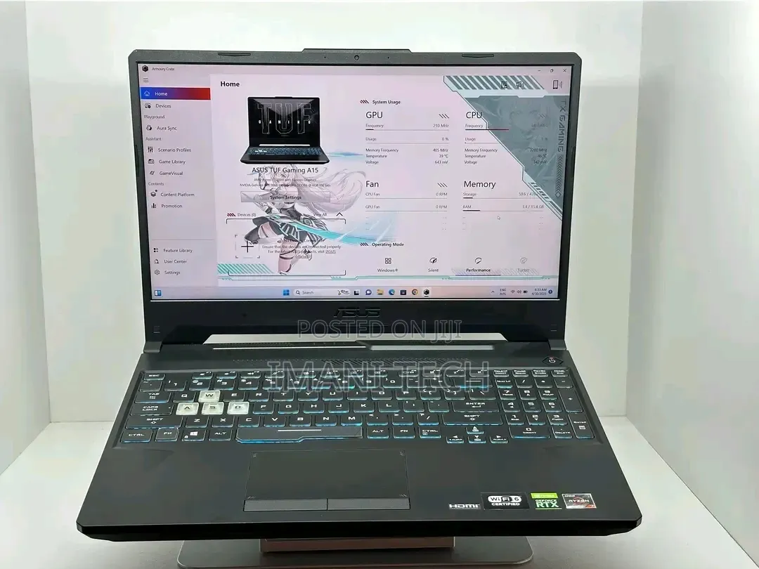 Laptop Asus TUF Gaming A15 16GB AMD Ryzen 7 SSD 512GB