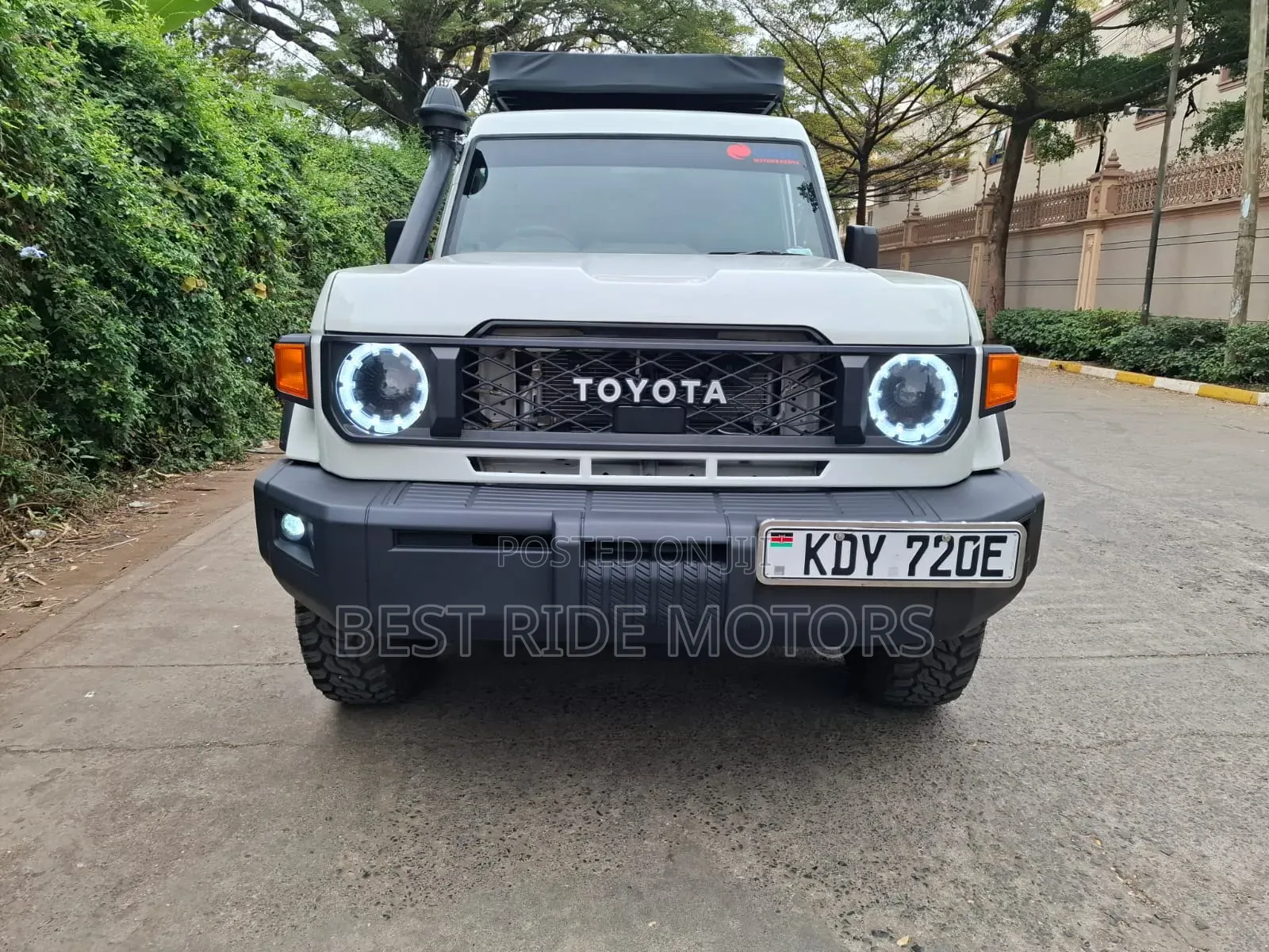 Toyota Land Cruiser 79 Series 2012 White