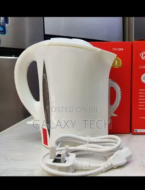 Corded Electric Kettle 1.7 Liters White- Rm/264