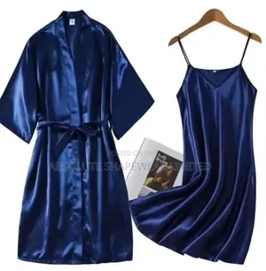 Satin Robe Set Nightie