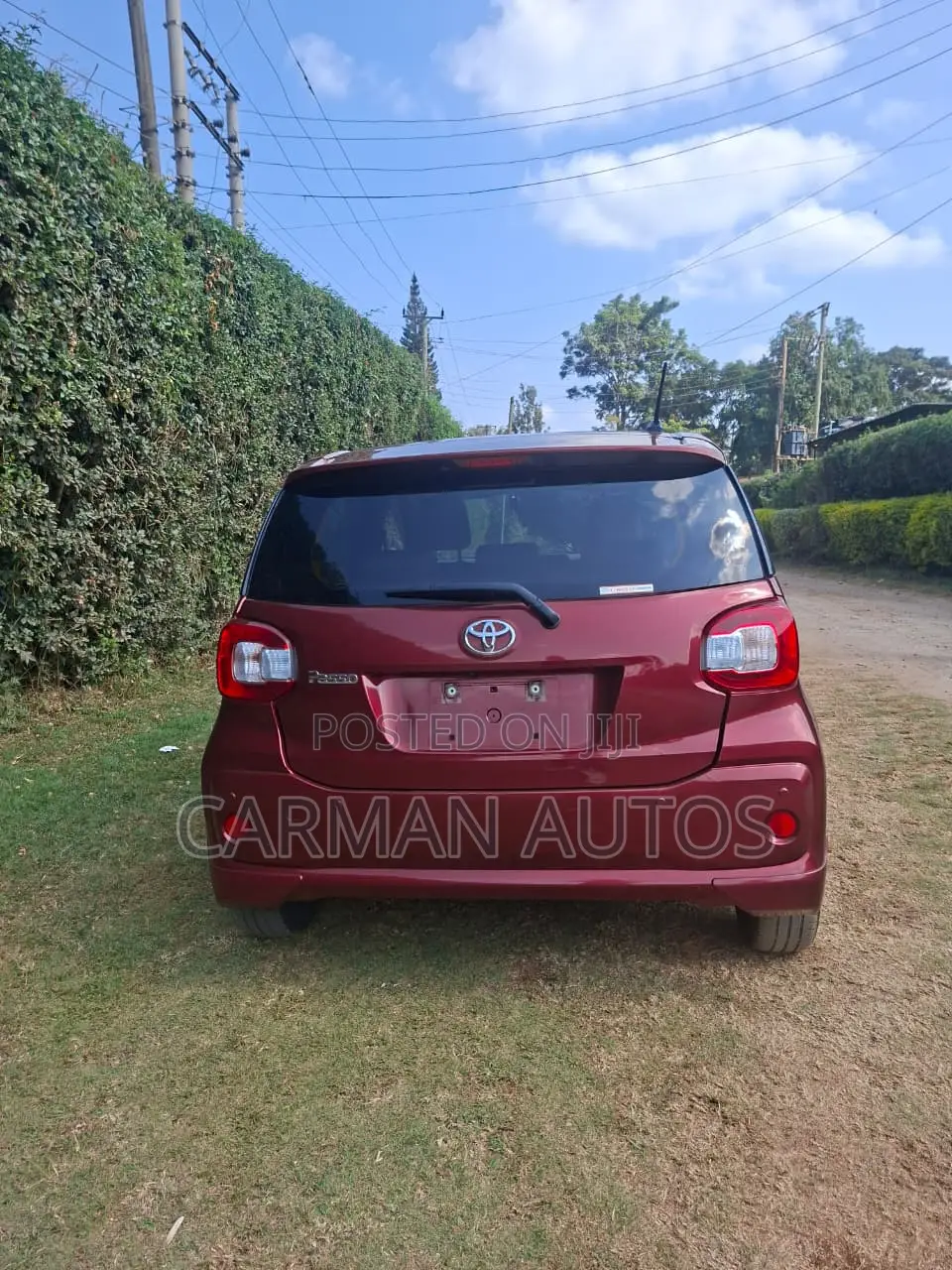 Toyota Passo 1.0 FWD 2019 Red