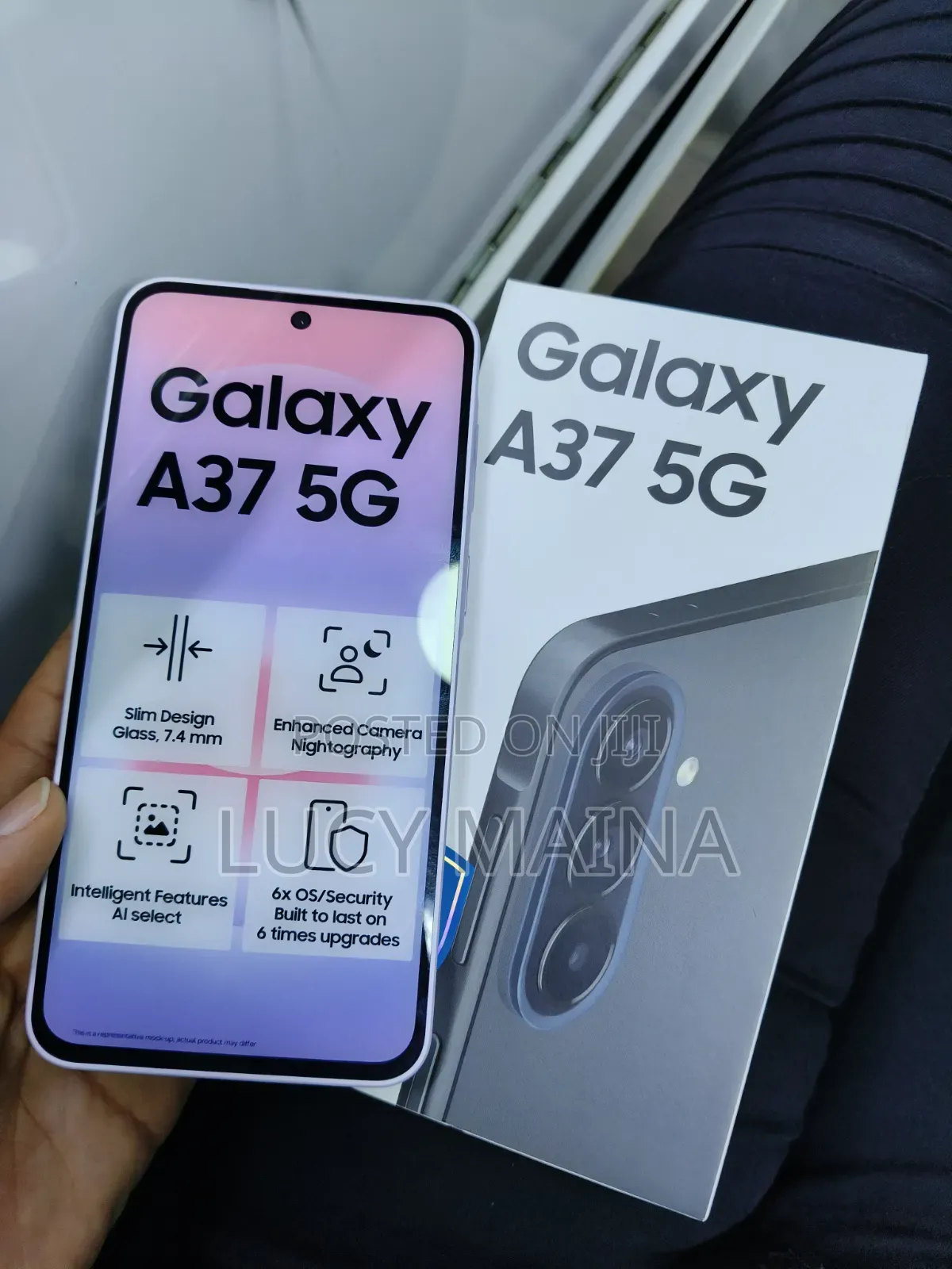 New Samsung Galaxy A37 256 GB Purple