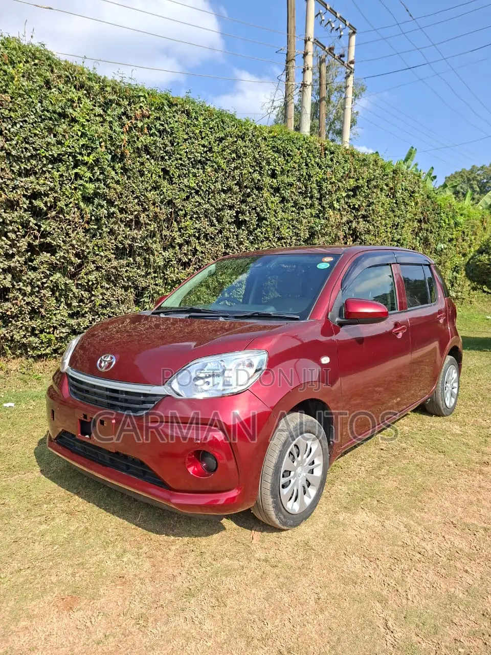 Toyota Passo 1.0 FWD 2019 Red