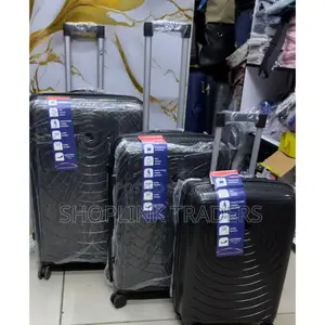 Unbreakable  Rubber Suitcase 3 in 1 Set