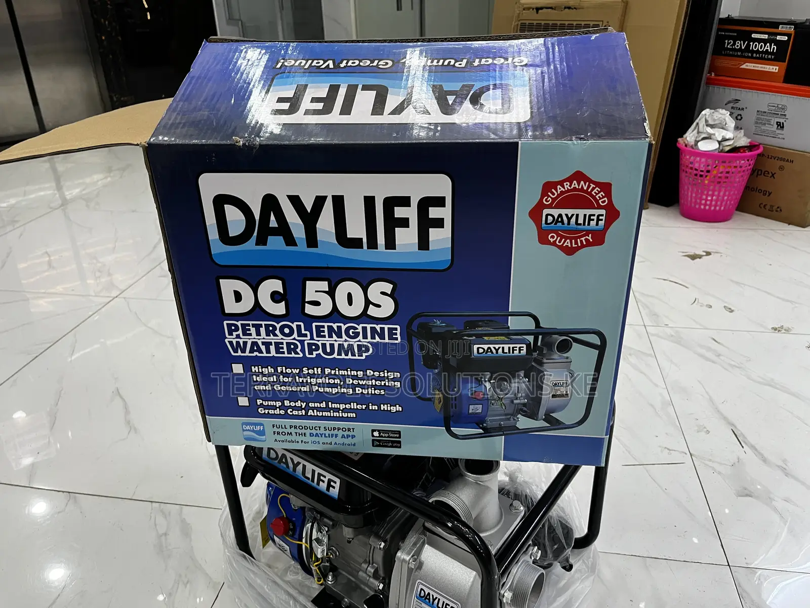 2inch Dayliff DC 50S Petrol Engine Water Pump