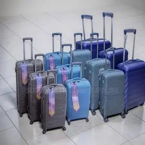 Sturdy 3 in 1 Unbreakable Rubber Suitcase Briefcase Travel Bags