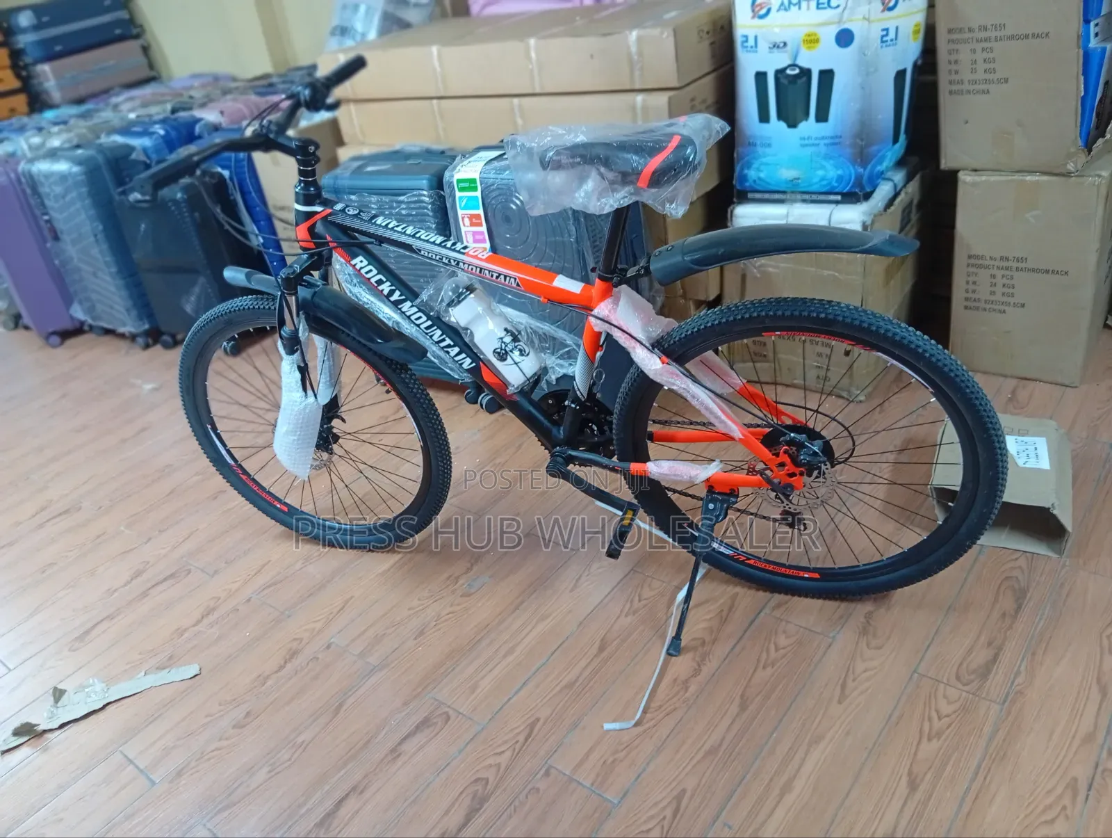 Premium Rocky 27 Inch Mountain MTB – Front Suspension Disc Brakes