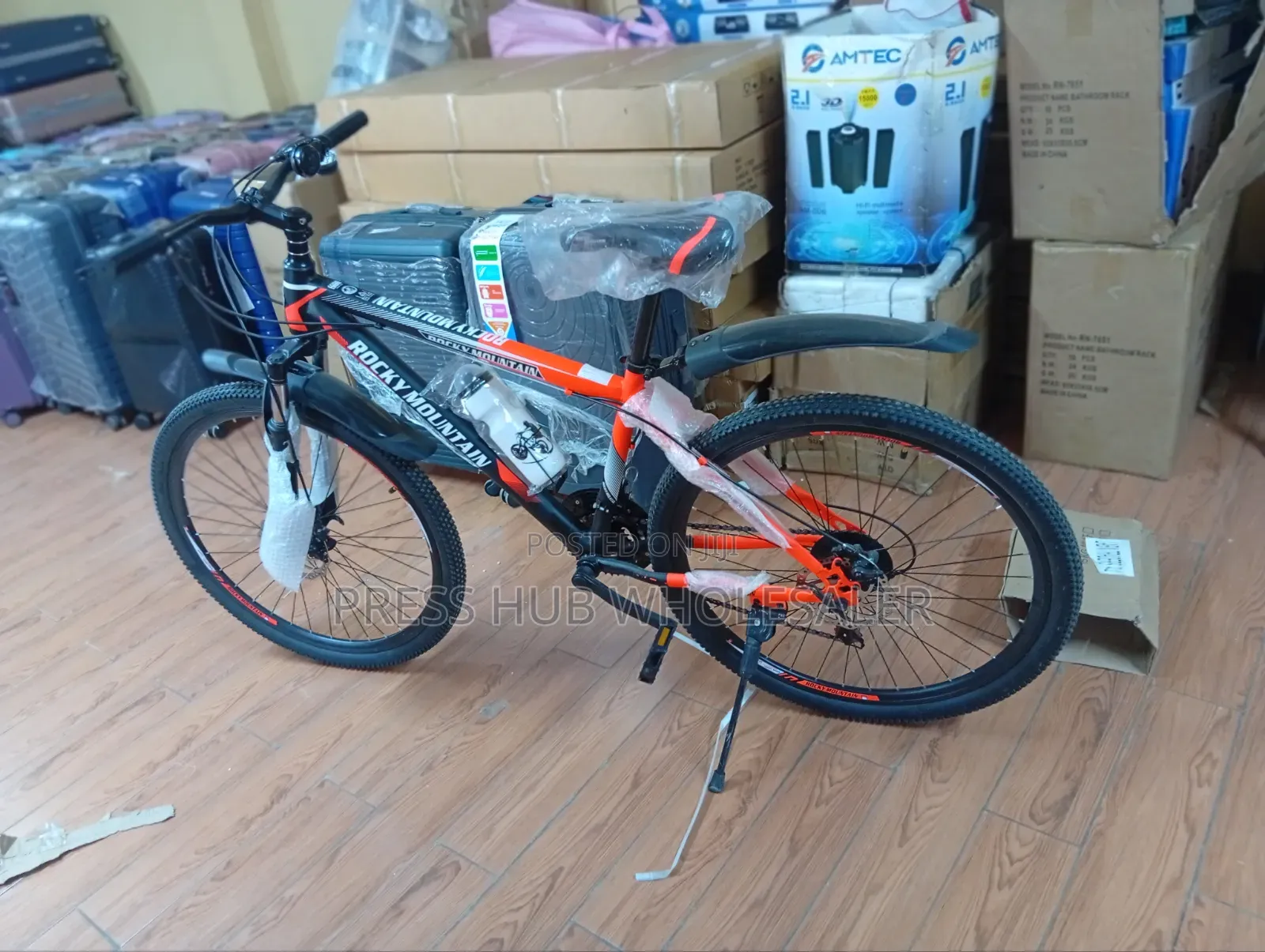 Premium Rocky 27 Inch Mountain MTB – Front Suspension Disc Brakes
