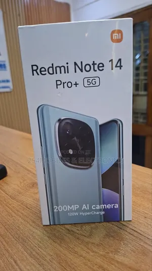 New Xiaomi Redmi Note 14 Pro+ 5G 512 GB Black