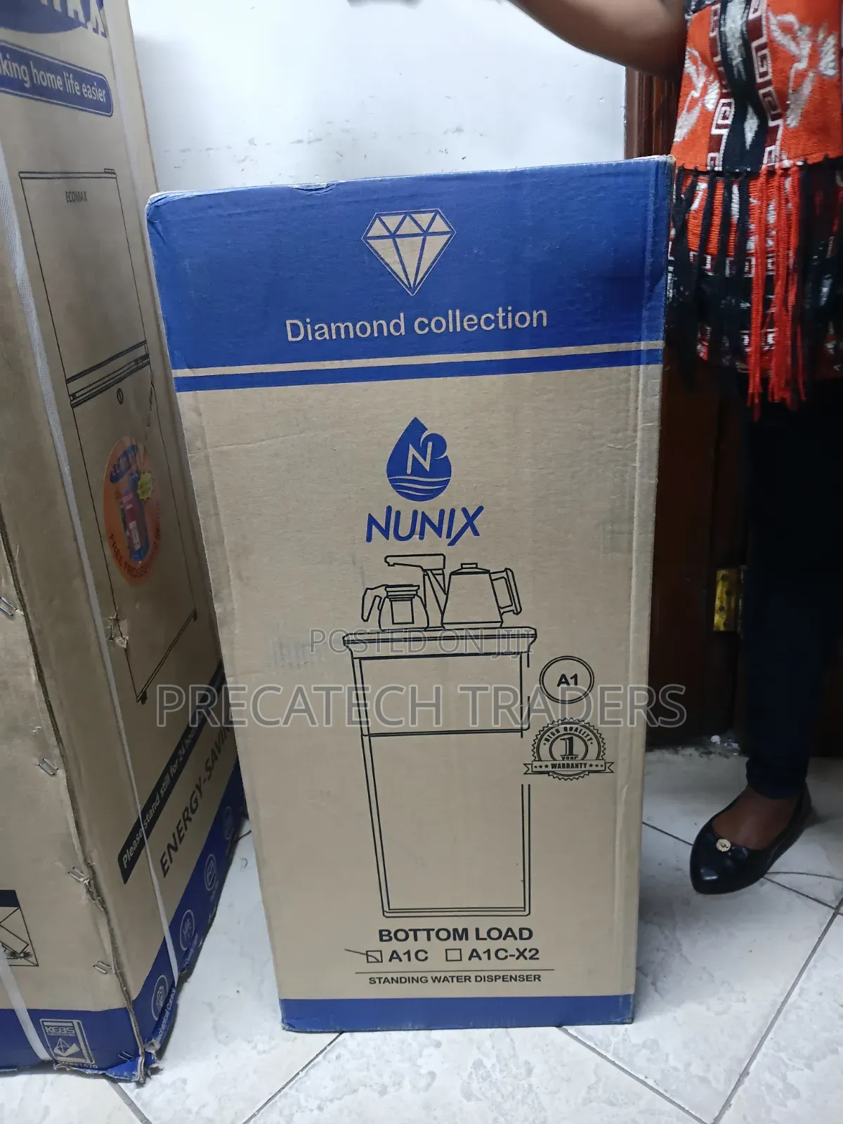 Nunix A1C Water Dispenser With Electric Kettle Coffee Maker