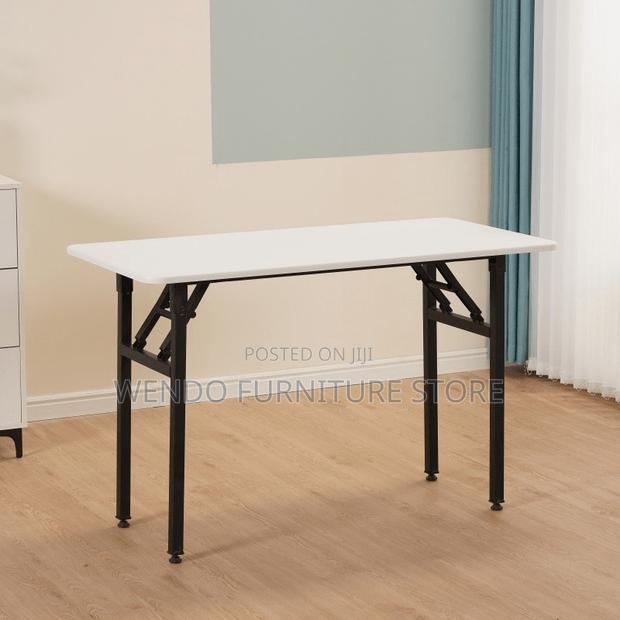 Office Tables; Foldable Spacious Home Office Study Computer Table - thumbnail 2