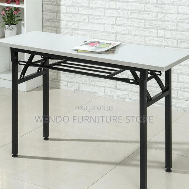 Office Tables; Foldable Spacious Home Office Study Computer Table - thumbnail 4
