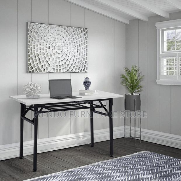 Office Tables; Foldable Spacious Home Office Study Computer Table - thumbnail 7