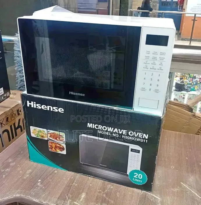 Hisense 20L White Microwave Oven – Excellent Condition