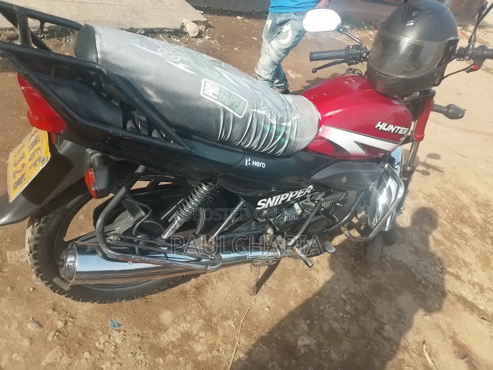 Hero Hunter 125 2022 Red