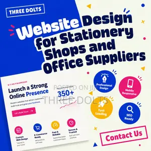 Website Design for Stationery Shops and Office Suppliers