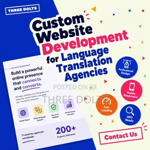 Custom Website Development for Language Translation Agencies