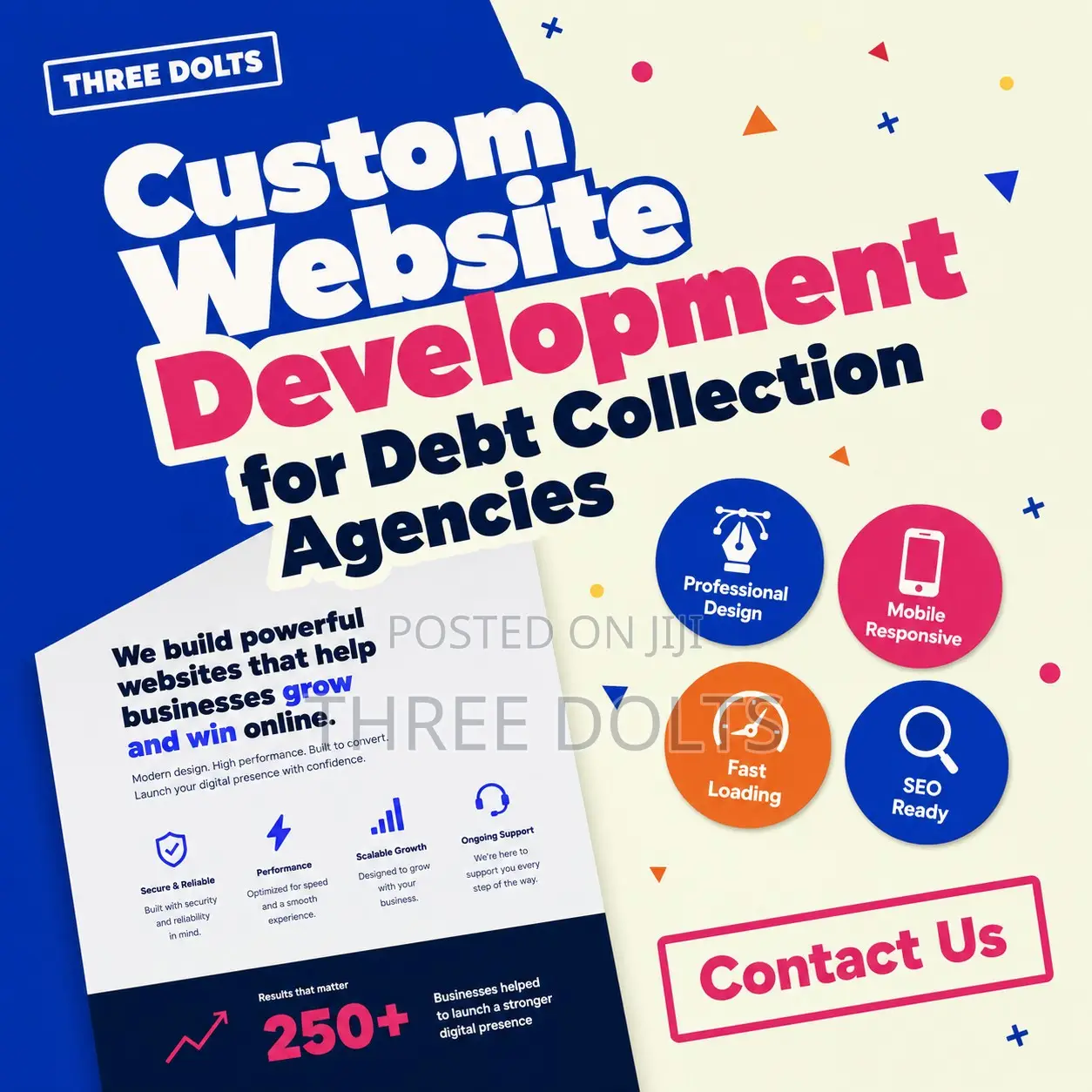 Custom Website Development for Debt Collection Agencies