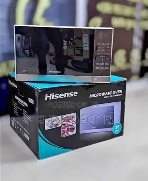 Hisense 20L Silver Digital Microwave Oven – 700W With LED Display,