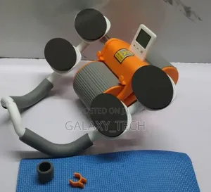 4-Wheel Ab Roller With Elbow Support + LCD Counter