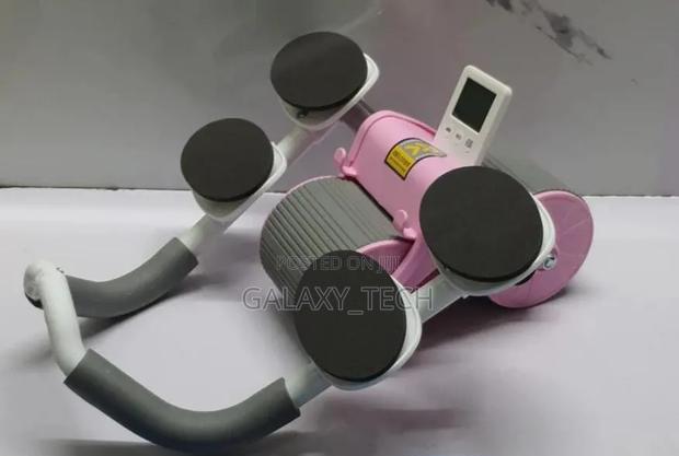 4-Wheel Ab Roller With Elbow Support + LCD Counter - thumbnail 2