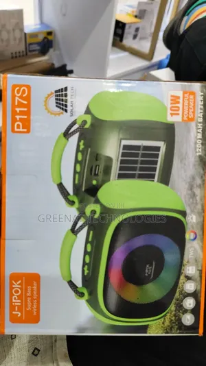 FM Radio With Bluetooth Solar Charged
