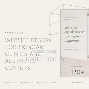 Website Design for Skincare Clinics and Aesthetic Centers