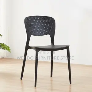 Dining Chairs; Urban Plastic Armless Outdoor and Dining Chairs