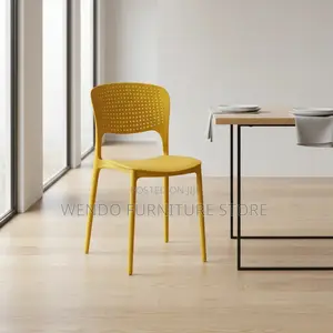 Dining Chairs; Urban Plastic Armless Outdoor and Dining Chairs