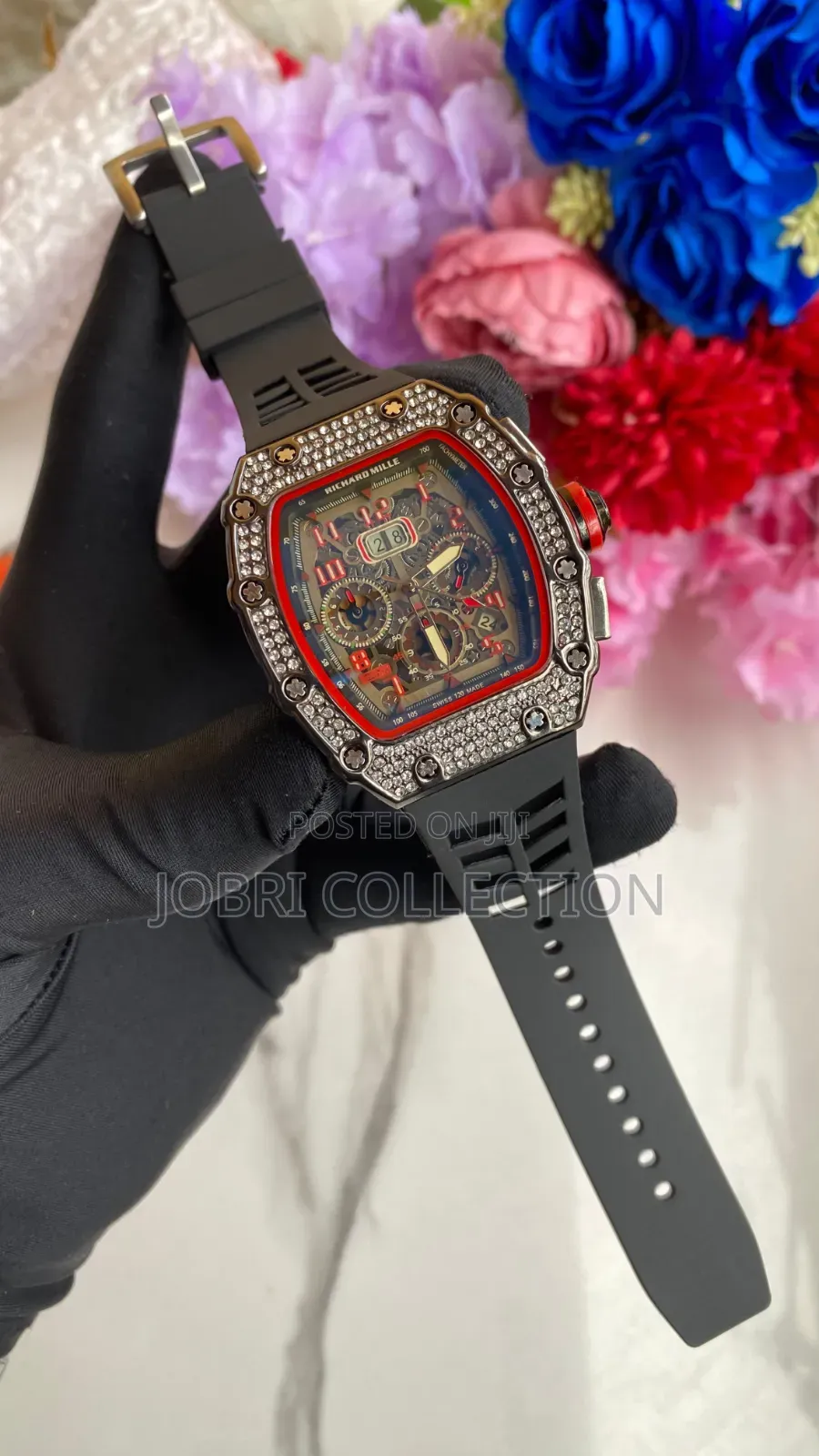 Richard Mille Silicon Strap Chronograph Watch
