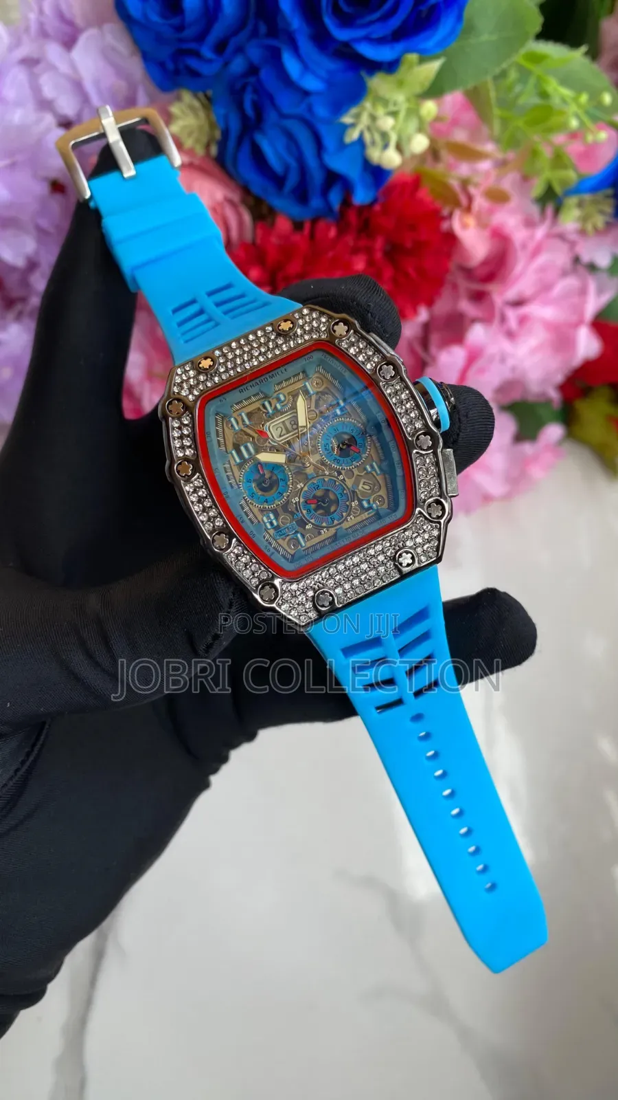 Richard Mille Silicon Strap Chronograph Watch