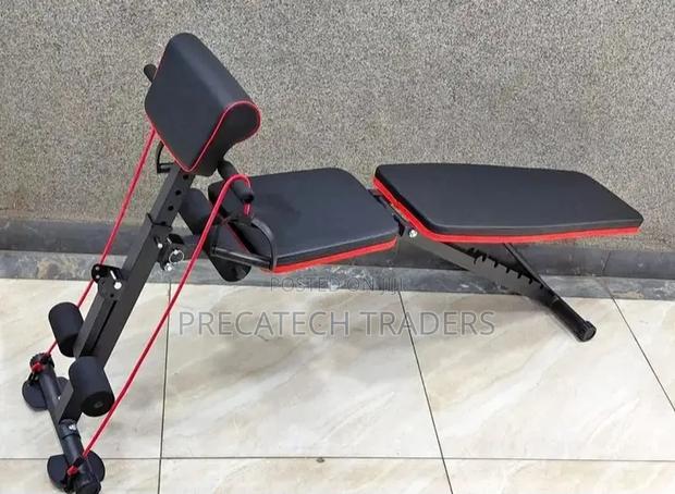 Adjustable Multi-Function Weight Bench for Home Gym