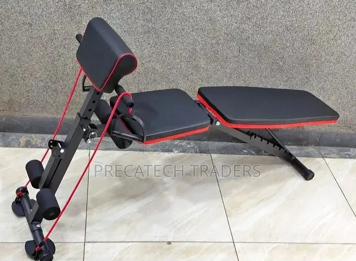 Adjustable Multi-Function Weight Bench for Home Gym
