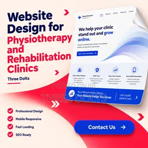 Website Design for Physiotherapy and Rehabilitation Clinics