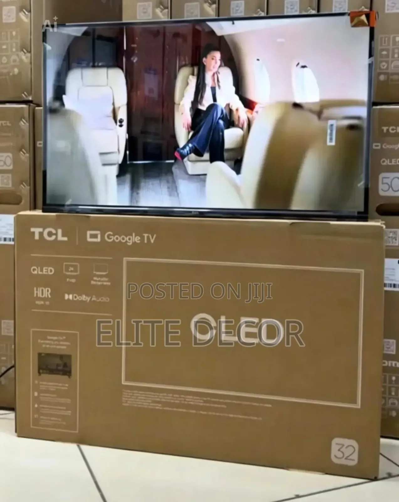 TCL 32 Inch Smart Android TV – Frameless Full HD Google TV