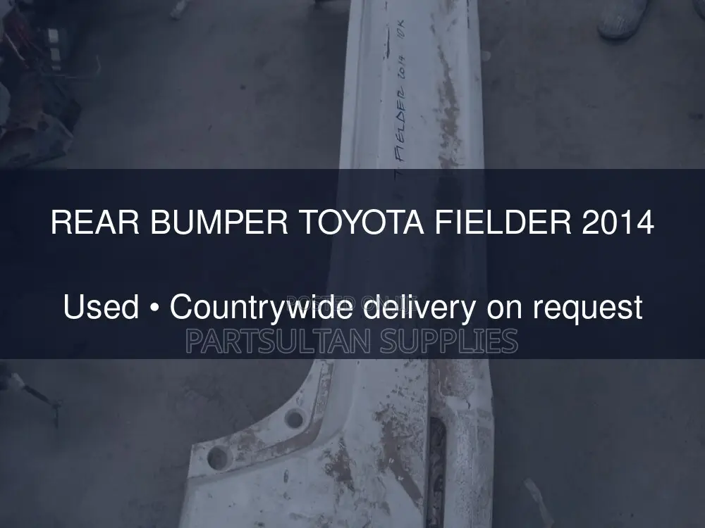 Front Bumper Toyota Vangurd 2012