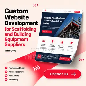 Website Development for Scaffolding and Building Equipment Suppliers