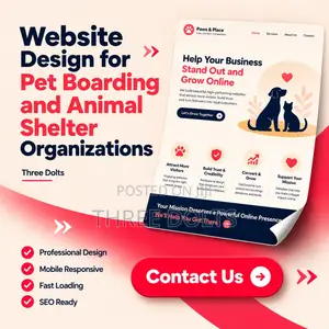 Website Design for Pet Boarding and Animal Shelter Organizations