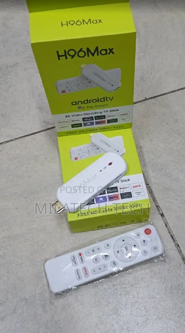 H96 Max TV Stick 2GB 16GB Smart Android TV Streaming Device