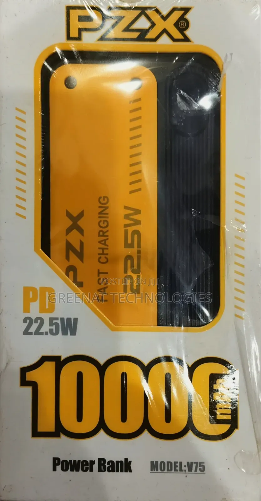 PZX Powerful 22.5W Fast Charge 10000mAh Power Bank