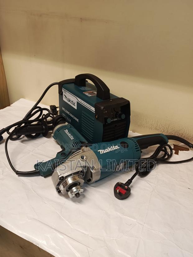 Makita Inverter Welding Machine + 9 Inch Angle Grinder Metal - main view