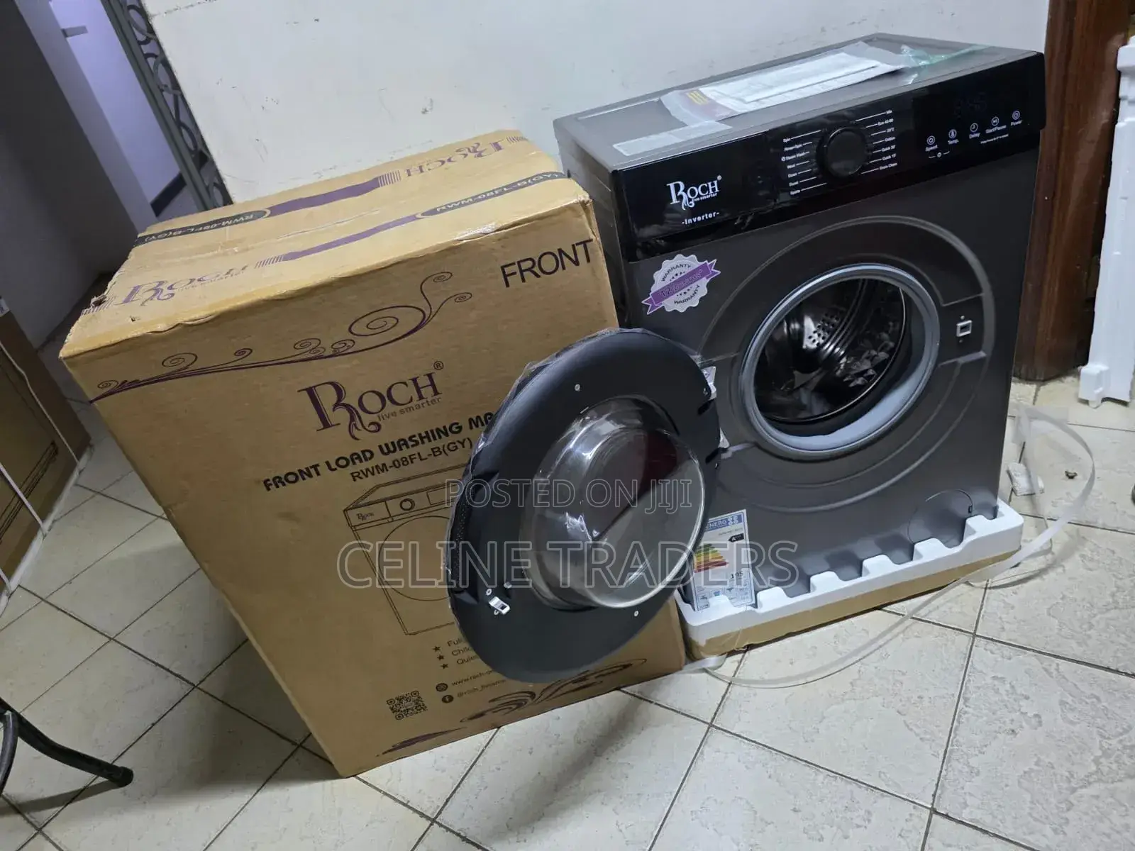 Roch Washing Machine 8kgs Front Load