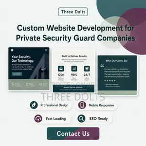 Custom Website Development for Private Security Guard Companies