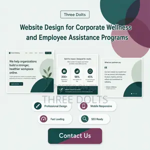 Website Design for Corporate Wellness and Employee Assistance Programs