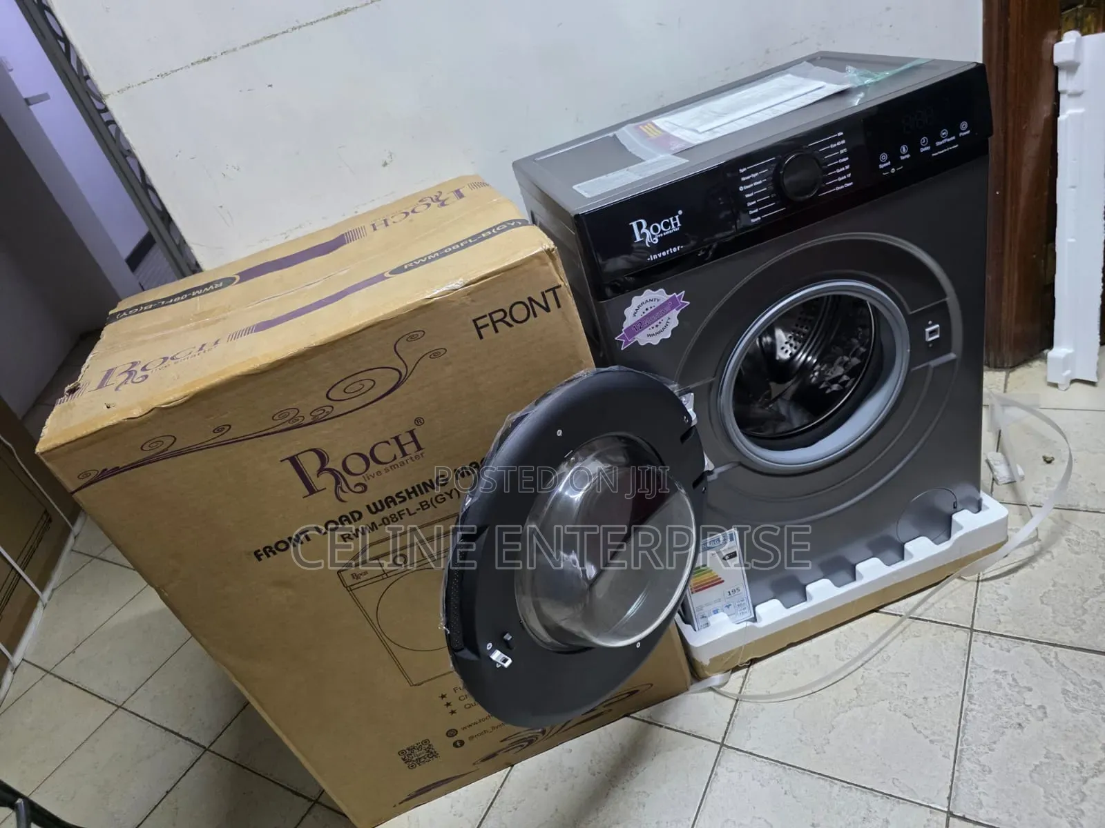 Roch 12/8kg Front Load Washer Dryer