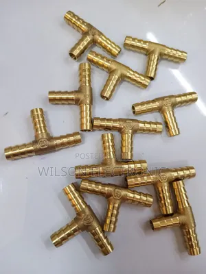 T Gas Hose Pipe Connectors