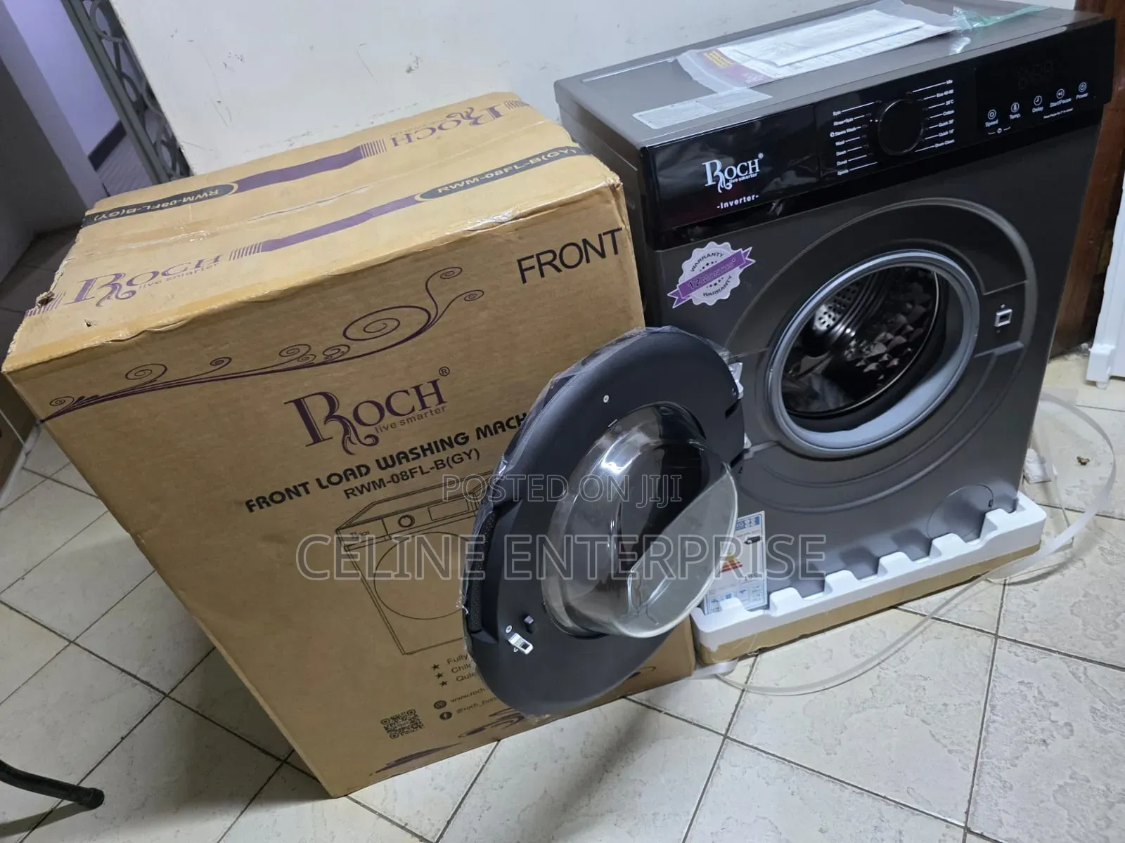Roch 12KG Front Load Washing Machine